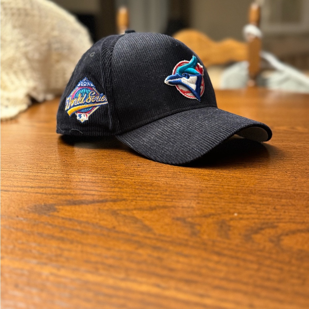 Blue Jays New Era 9FOURTY Navy Corduroy Cap